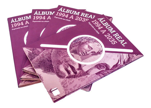 Porta Moedas Para Colecionador Álbum Real 1994 A 2035 5