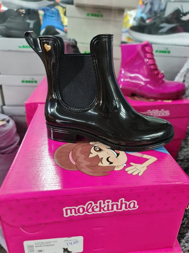 Molekinha Girl's Rain Boots 0