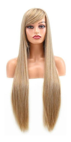 Weng 100% Organic Long Wig Approx. 80cm Super Natural Cut 7