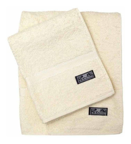 Cannon 100% Cotton 520 Gms Towel and Bath Sheet Set 5