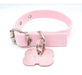 Pink Dog Tags + Pink Collar 2*45cm 1
