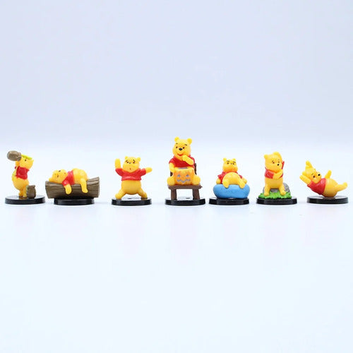 Set Mini Figuras Winnie The Pooh Muñecos Personajes 3