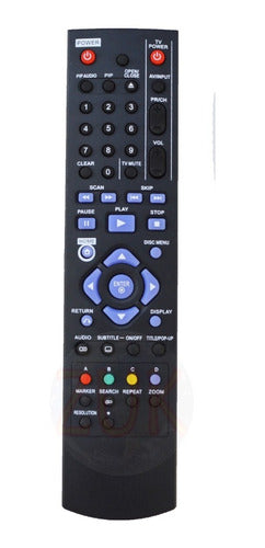 LG Compatible Blu Ray Bluray Remote Control 600zuk 0