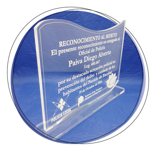 Laser Disor Personalized Acrylic Awards X10 - Club - Dance - Company 0