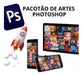 Mega Pack Social Mídia Pacotão Photoshop 25gb De Artes 2