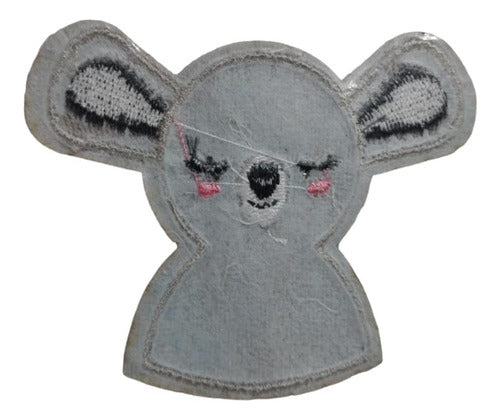 Parche Aplique Termoadhesivo Infantil Koala Peluche 2