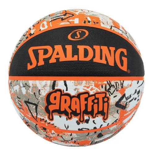 Spalding Graffitti Fiba Indoor Outdoor Tricol Basketball 3