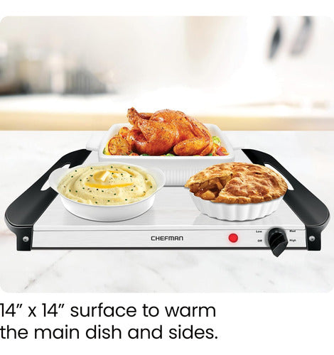 Chefman Electric Buffet Server + Warming Tray 2