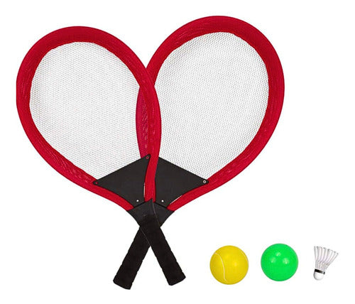 Okidoki Tennis Rackets with Ball 0