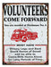 Club del Poster Vintage Tin Sign Antique Firefighters Car P679 1