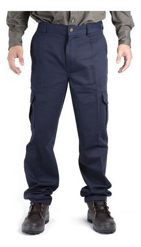 Morev Cargo Work Pants with Zipper and 6 Pockets 0