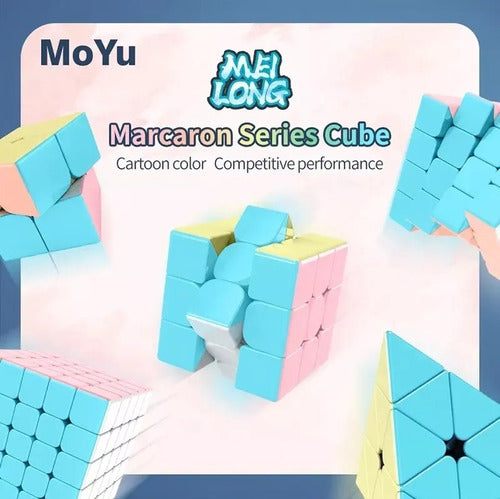 Moyu Meilong Macaron Magic 3x3x3 Rubik's Cube 2