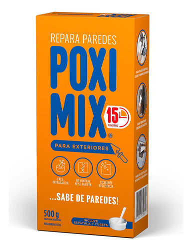 Poximix Para Exteriores Repara Grietas X 500 Grs 0