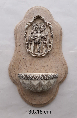 Large Holy Family Holy Water Font Various Models 7