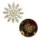 12pcs Christmas Snowflake Gold Ornaments Tree Decoration CoLG 0