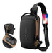 Fashion Premium Shoulder Backpack Waterproof Bag with USB Port 2