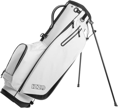 Bolsa Con Soporte Para Palos De Golf Izzo Ultra Lite/ Blanco 0