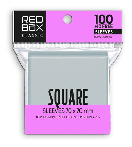 Red Box Card Sleeves Various Sizes for Board Games 0