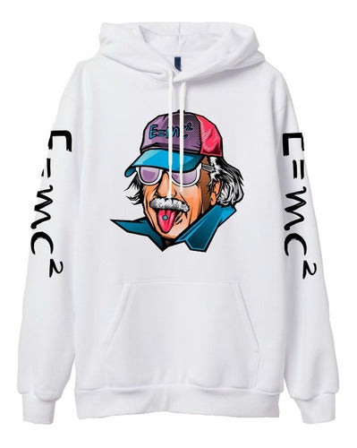 Animefan_ar Einstein Vintage Retro Hoodie E=mc 2 0