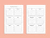 2024 Monthly Planner Printable Organizer PDF File 3