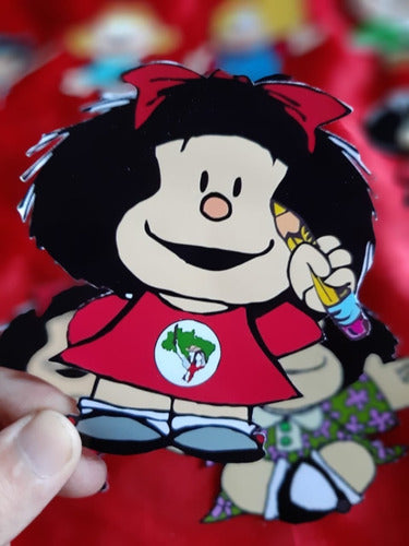 La Colmena de los Zanganos Pack De Sticker Mafalda 3