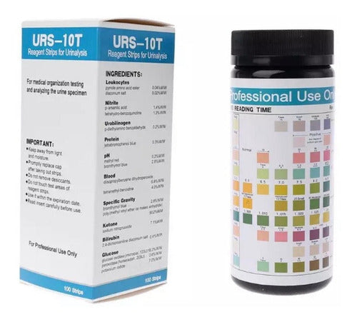 Urinalysis Test 10 Parameters Ketosis Glucose Proteins + Others 0