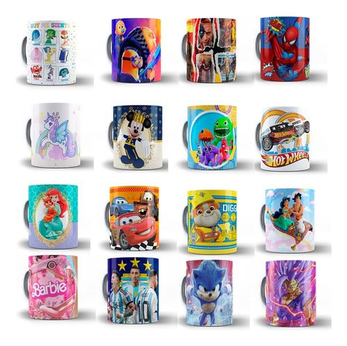 El Paisa Creaciones Dia Del Niño Taza X Mayor Souvenirs Taza Sublimadas Regalos 0