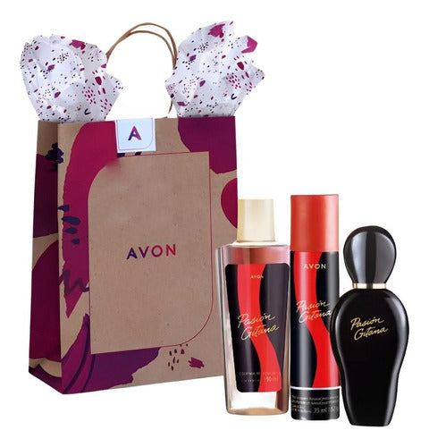 Avon® Passion Gitana Women's Perfume Gift Set - EDT 0