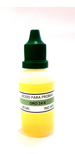 Acido Para Probar Oro 14 K 0