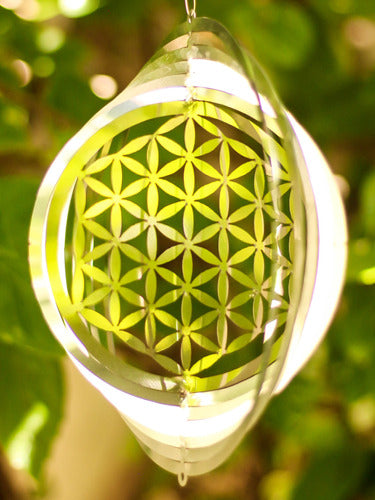 Nakiki Windspinner 20cm - Flower of Life 1