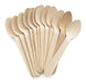 Disposable Wooden Spoons (Pack of 36 Units) 2