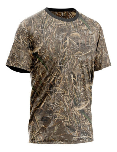 3D Short-Sleeve Camouflage T-Shirts with UV Filter Tactech 1