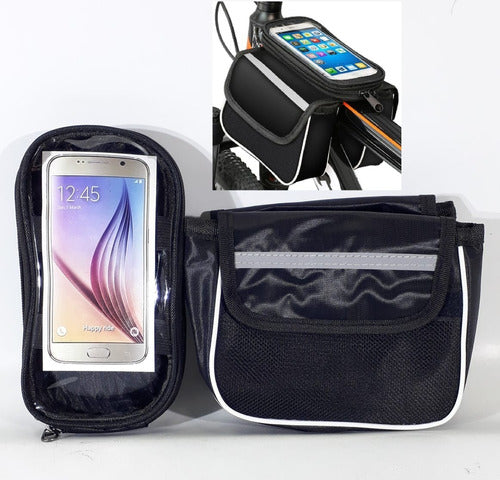 LOGO Front Bag for Cell Phone/GPS for Bicycle 1