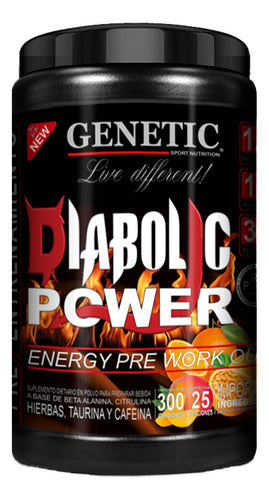 Genetic Sport Nutrition Diabolic Power Pre-Workout 25 Servings 0