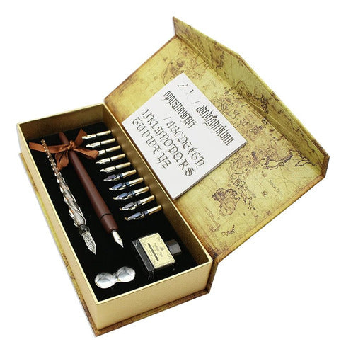 Featty Calligraphy Pen Set - 15 Piece Kit 0