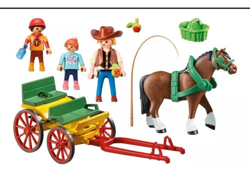 Playmobil 6932 Country Carriage with Horse 1