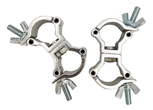 Douzime Mini Swivel Coupler Clamp - Heavy Duty Aluminum Alloy Clamps 0