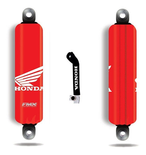 Neoprene Shock Absorber Cover Set + Gear Shift Cover for Honda 0