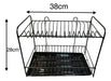 Arríale 2-Tier Dish Rack with Capacity for 16 Plates 6