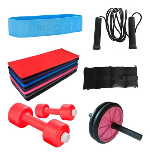 Fitness Combo 7 Products Workout Set 10