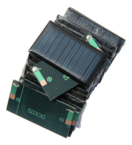Micro Mini Solar Panels Solar Cells 53x30 - 2GTECH 0