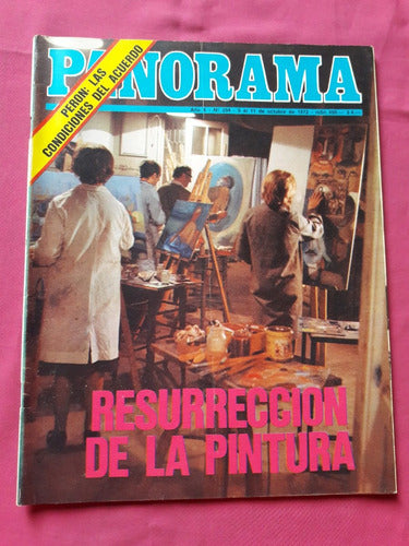 Revista Panorama Nº 284 Año 1972 Peron Pueblo Fuerzas Armada 0