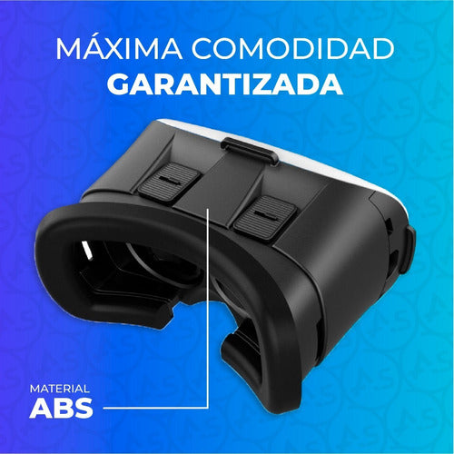 Vr Box Casco Lentes Realidad Virtual 3d Gafas Para Celular 2