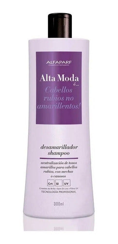 Alta Moda Alfaparf Desamarillador Shampoo and Mask Kit 2