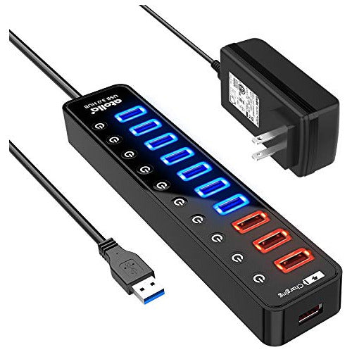 Potencia Usb 30 Hub Atolla Datos Usb 30 Hub 11  7 Puertos Us 0