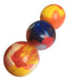 Durable Multicolor Rubber Pet Toy Ball - Anti-stress Interactive Play 4