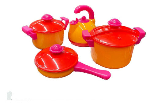 Juego Set Bateria De Cocina Con Pava Cod 12215 La Torre 0