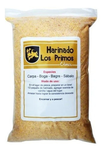 Harinado Los Primos Clasic X 1kg Carpa Boga Bagre 0