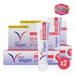 Kit X 2 Geles Lubricante Dermo Vagisil Efecto Cálido 30gr 2