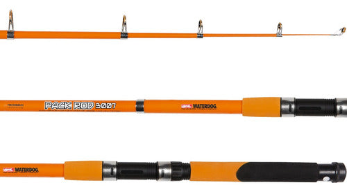 Telescopic Fishing Rod Waterdog Pack Rod 2.70 M Light Variety 3
